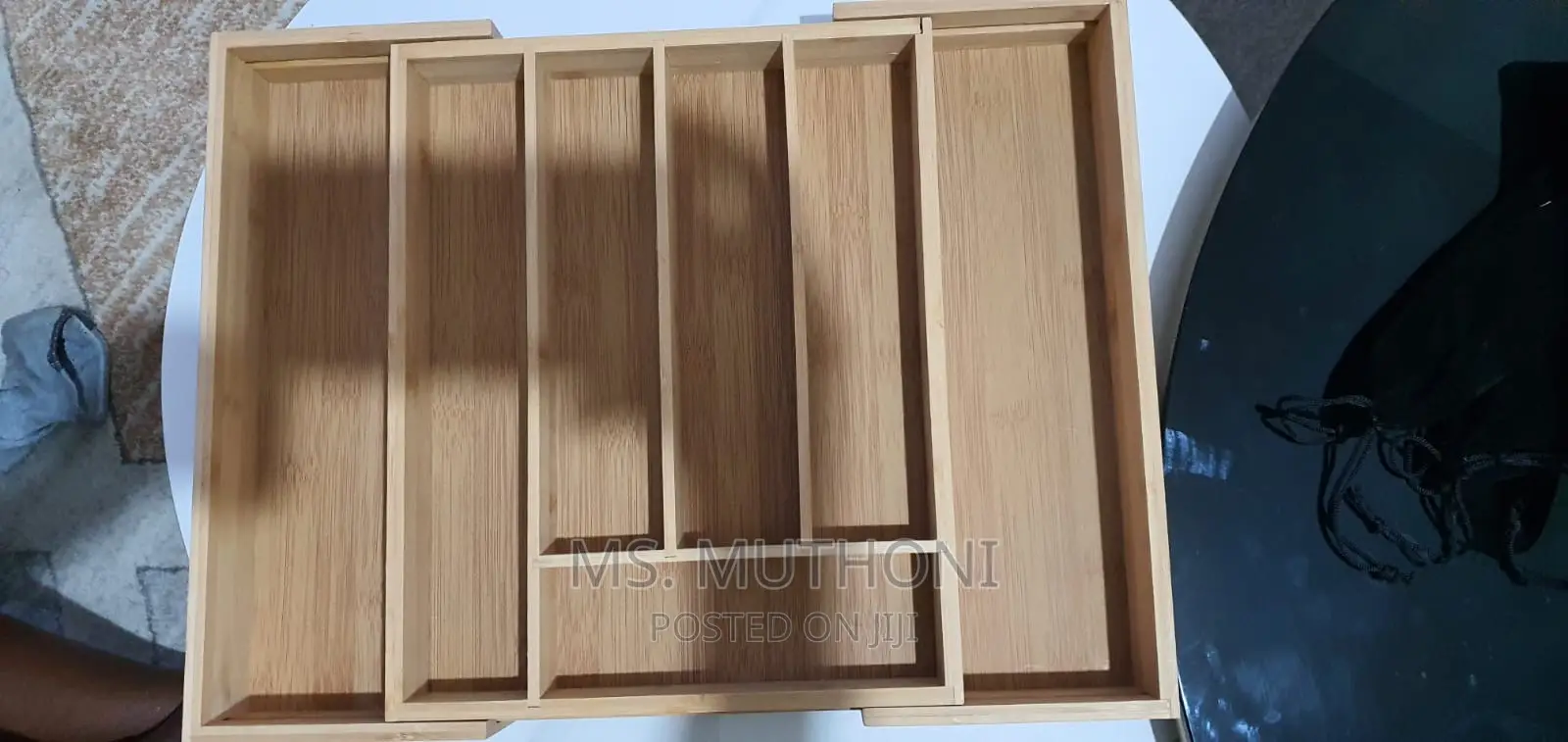 Expandable Bamboo Drawer/Cutlery Organizer*