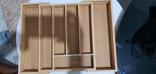 Expandable Bamboo Drawer/Cutlery Organizer* - thumbnail 7