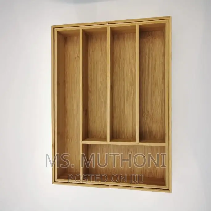 Expandable Bamboo Drawer/Cutlery Organizer*