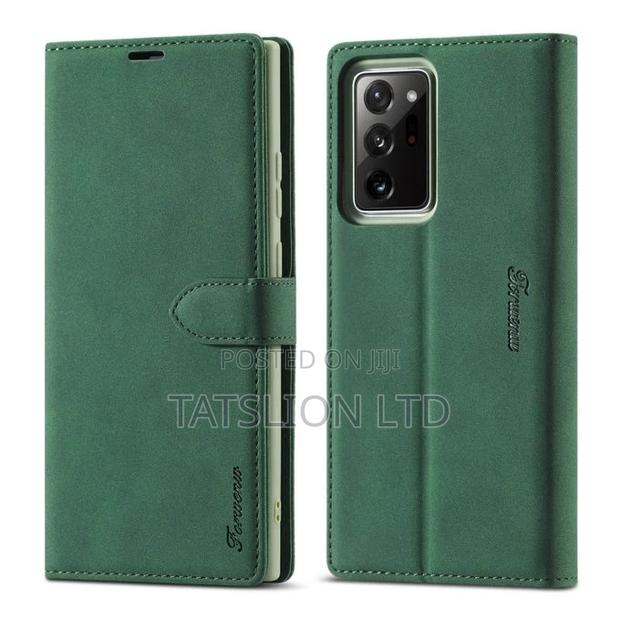 Samsung Galaxy Note20 Leather Case Cover - main view