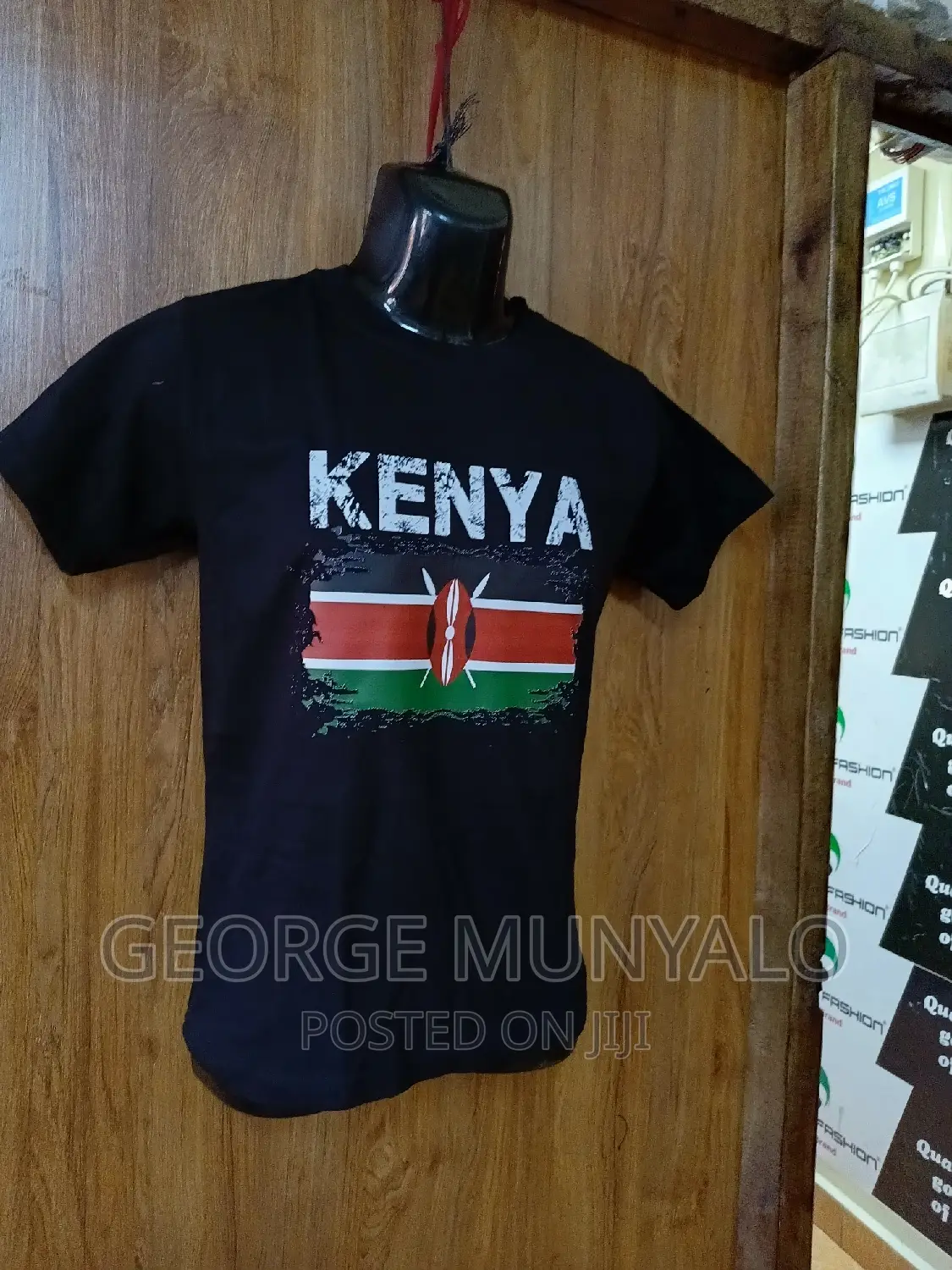 Navy Blue Printed T-Shirts