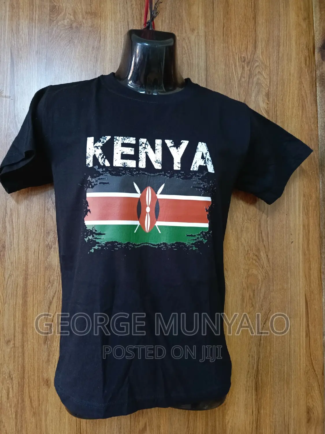 Navy Blue Printed T-Shirts