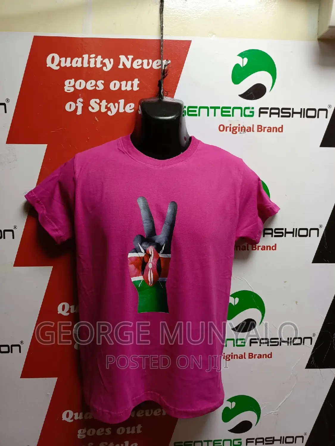 Round Neck Branded Cotton T-Shirts