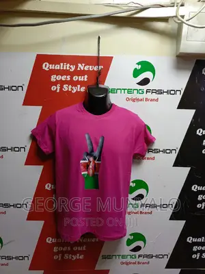 Round Neck Branded Cotton T-Shirts