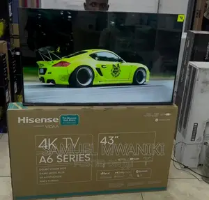 Hisense 43" Smart Uhd Vidaa Frameless Tv New 2023 Model