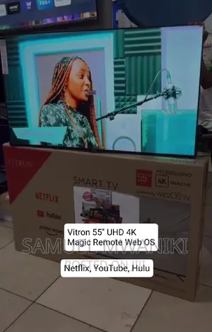 Vitron 55" Frameless Webos Smart Tv With Magic Remote 2023