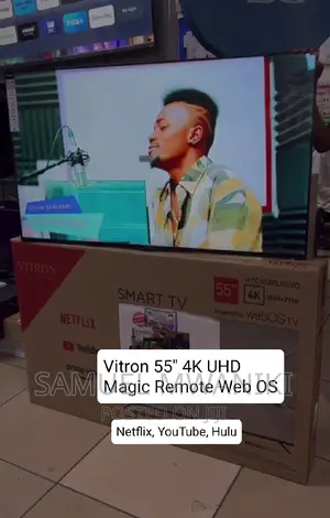 Vitron 55" Frameless Webos Smart Tv With Magic Remote 2023