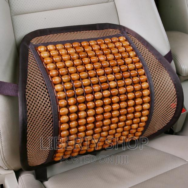 Wooden Beads Car Back Support