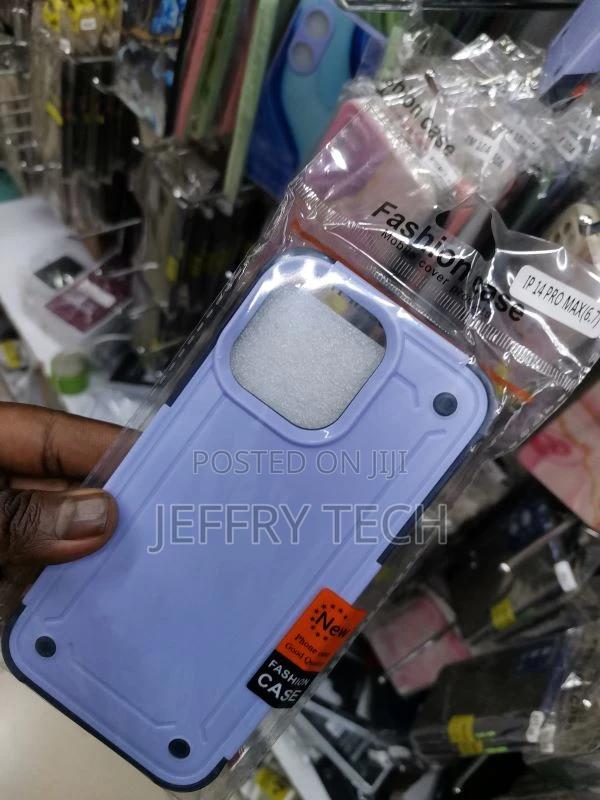 Shockproof iPhone 14 Pro Max Case+Screen Tempered Glass - thumbnail 3