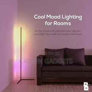RGB Smart Wi-Fi LED Floor Lamp With Music Sync