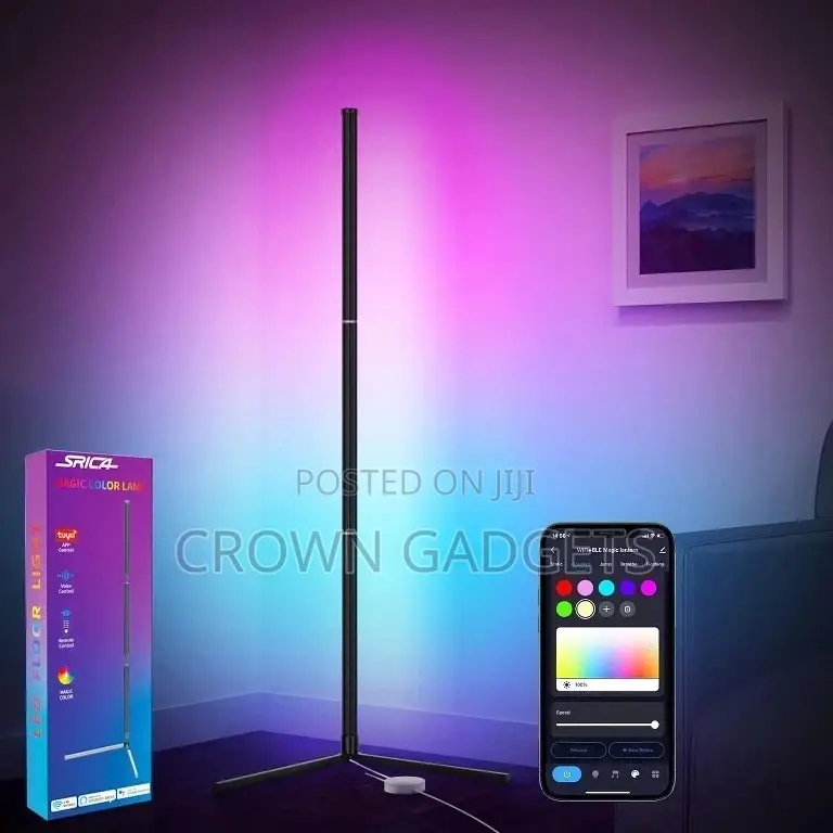 RGB Color Changing Modern Floor Lamps