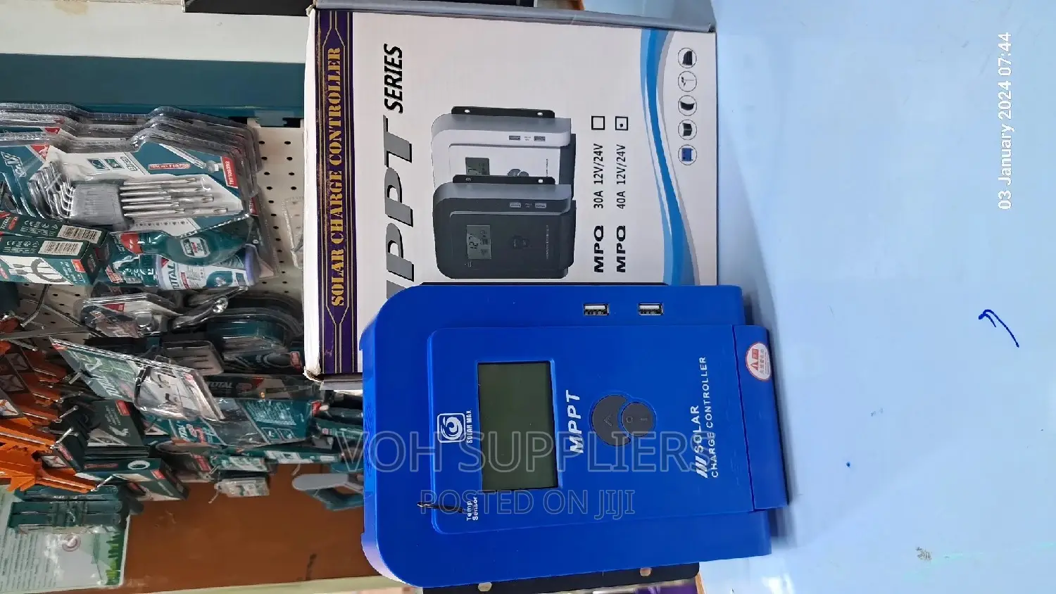 40amps MPPT Serries Super Charge Controller 12/24v