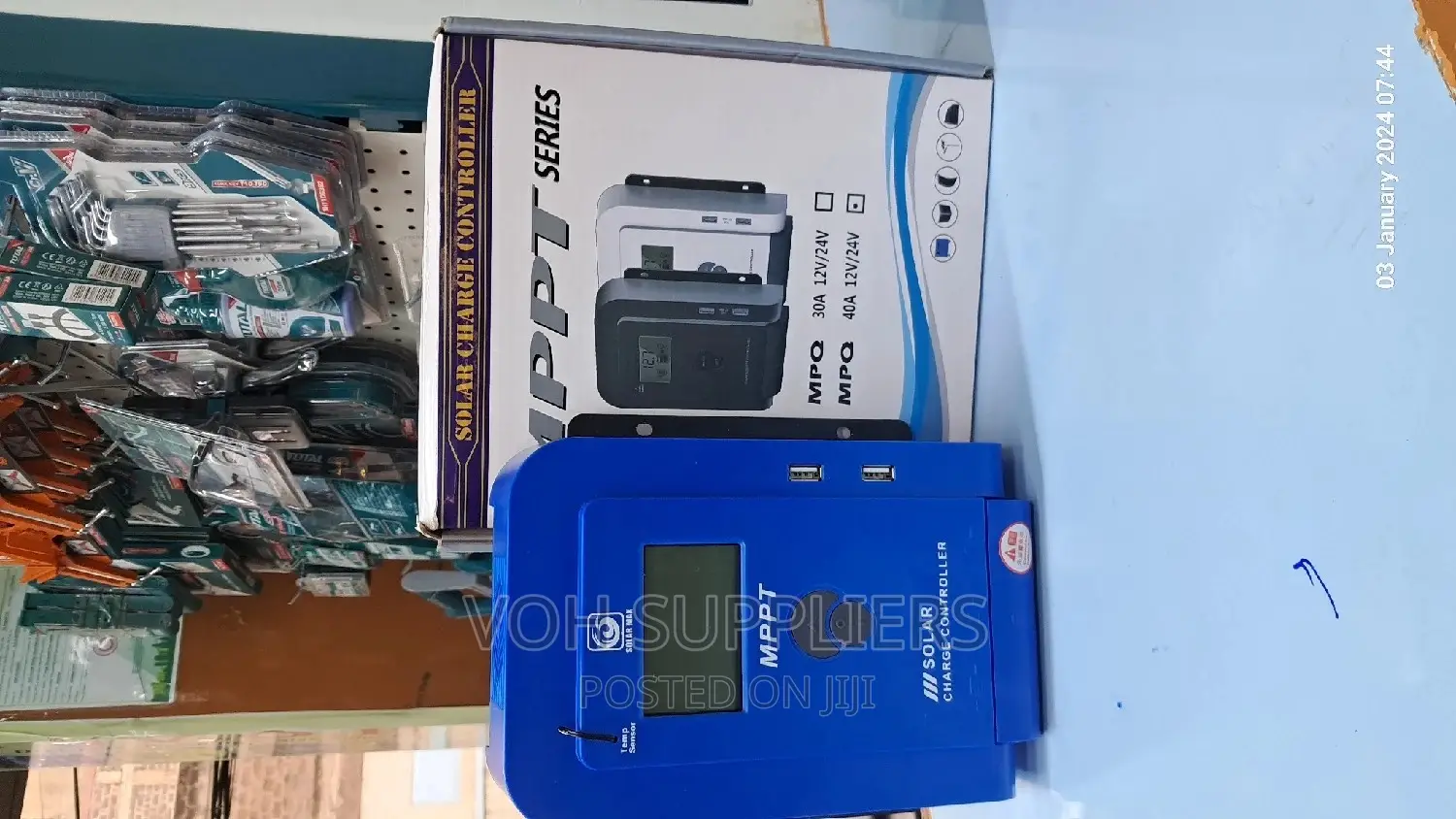 40amps MPPT Serries Super Charge Controller 12/24v