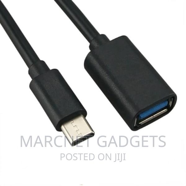 Male Type C to Female Type C 0.3m Cable - main view