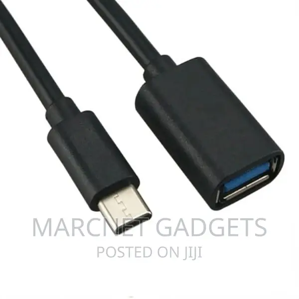 Male Type C to Female Type C 0.3m Cable