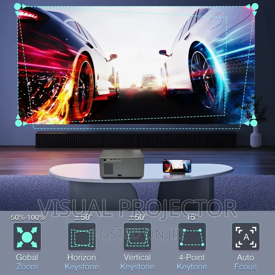 Pixpaq ACE , EVERYCOM Outdoor Projector Upto 600 Inch