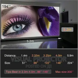 Pixpaq ACE , EVERYCOM Outdoor Projector Upto 600 Inch