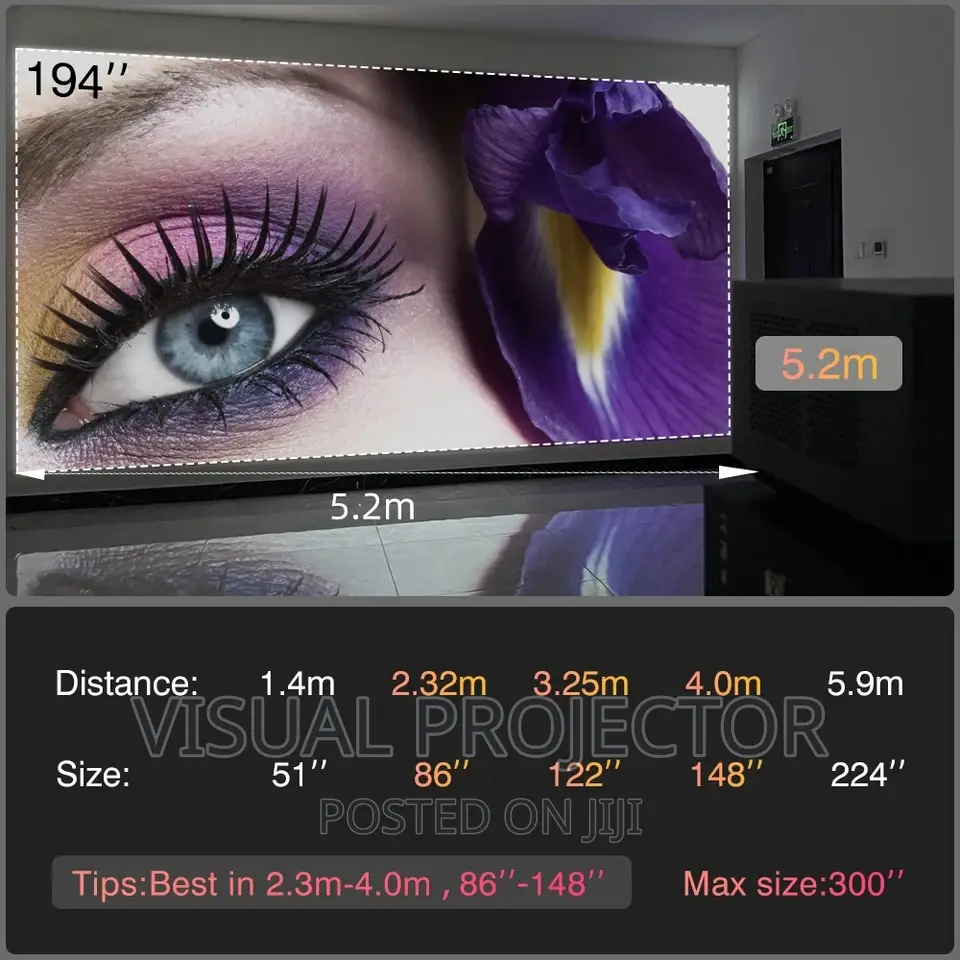 Pixpaq ACE , EVERYCOM Outdoor Projector Upto 600 Inch