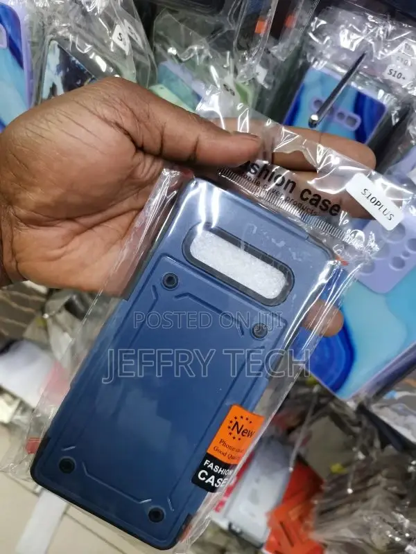 Samsung Galaxy S10 Plus Case Kickstand Shockproof Hard Cover