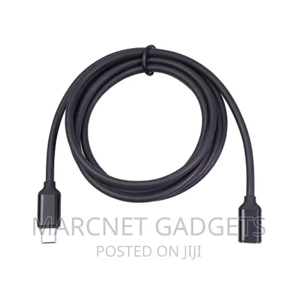 Type-C Male to Female Extension Cable 3a 20v - Pd 60w - 1.5m