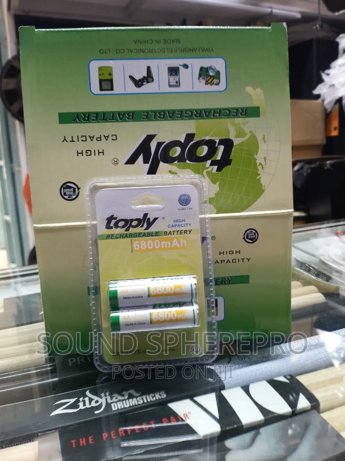 Toply AA Rechargeable Batteries in Nairobi Central Accessories & Supplies for Electronics