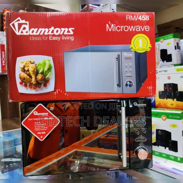 Digital Microwave Rm 458 20ltrs Ramtons (Silver Glass)