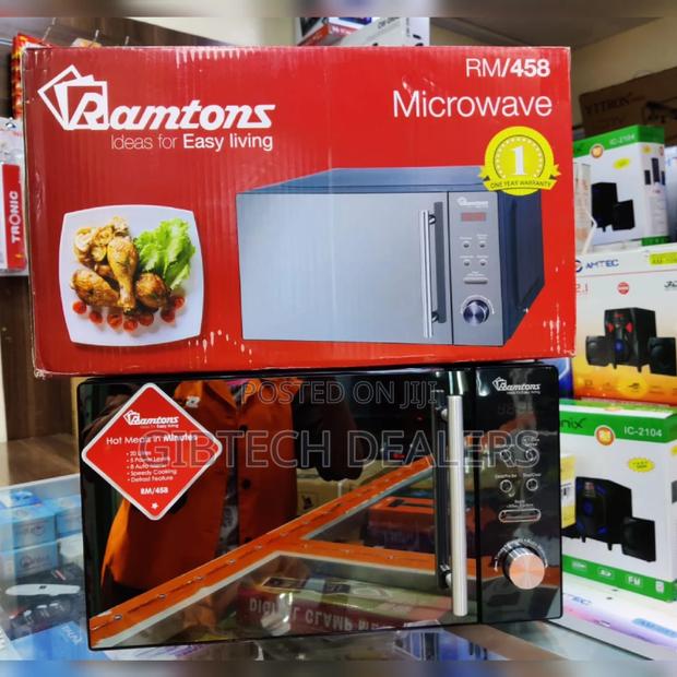 Best Quality 20ltrs Digital Microwave Rm 458 (Silver Glass)
