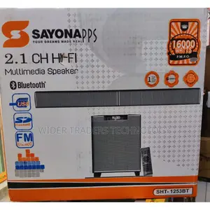 Sayona
Model Number : SHT-1253BT
High Tech Multimed