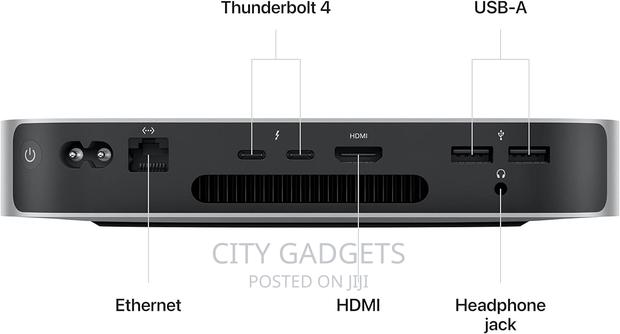 New Desktop Computer Apple Mac Mini M2 8GB Intel Core I5 SSD 256GB - thumbnail 3