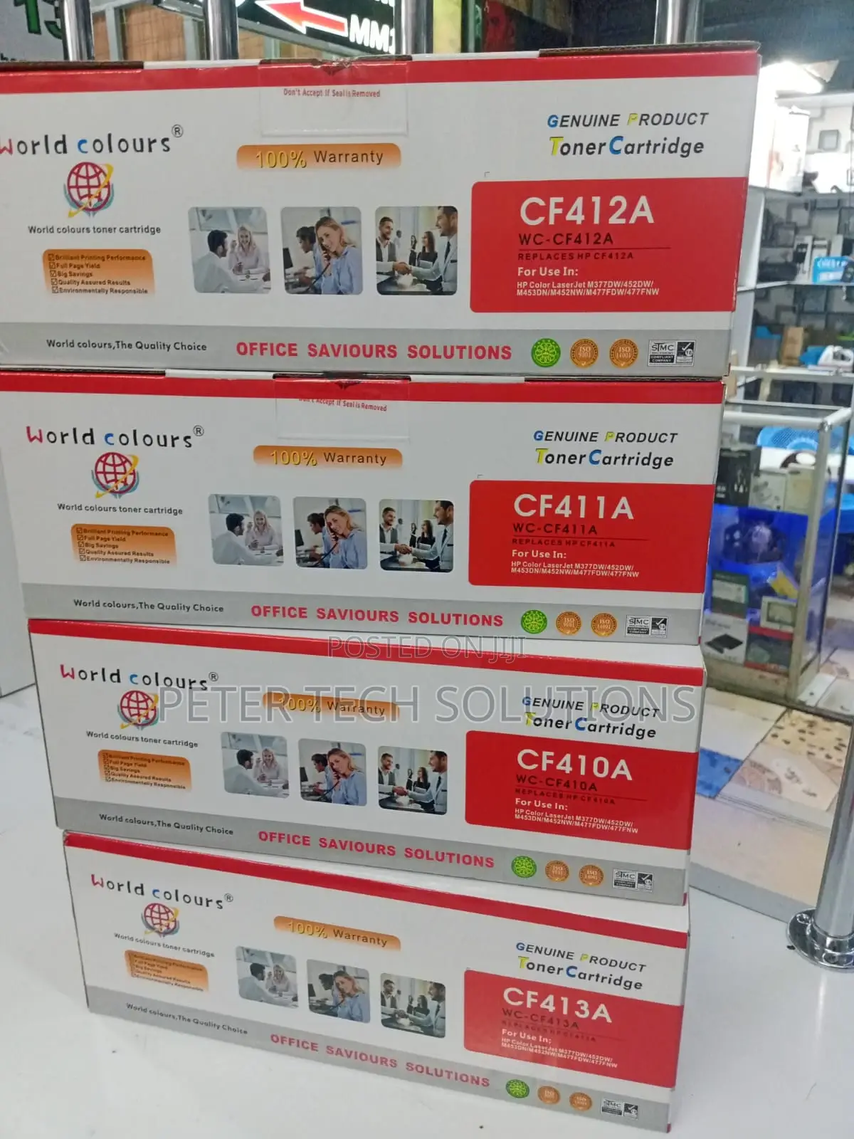 Color Toner 410A Cf410a Cf411a Cf412a Cf413a 410A