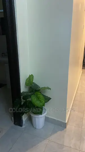 Artificial Plant and Plastic Vase 90cm Long