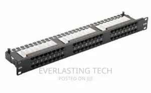.APKR Cat 6 48 Port Patch Panel Loaded