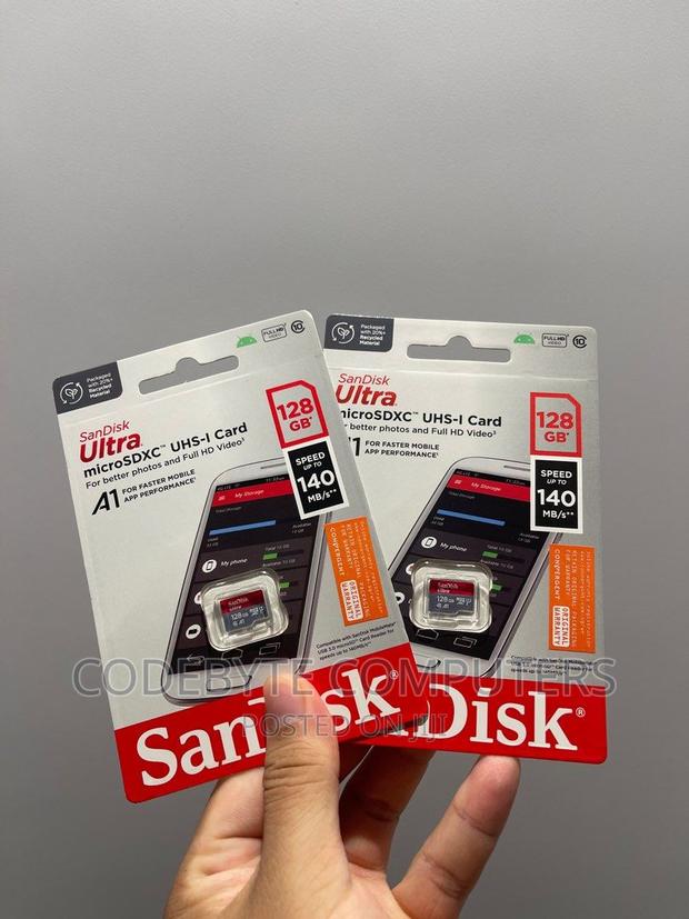 Sandisk Ultra 128gb Microsdxc 140mbps UHS-I Card
