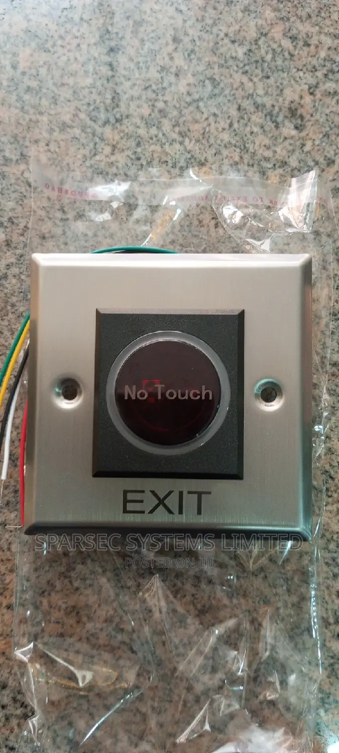 Infrared No Touch Exit Button