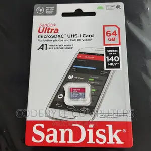 Sandisk Ultra 64gb Speed Up to 140mb/S