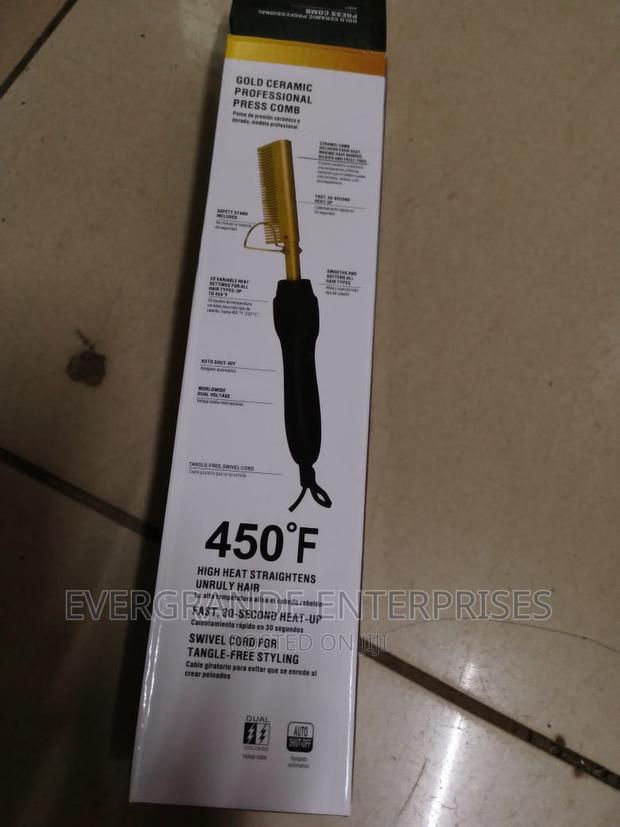 Comb Hair Straightener, Electric Heating Comb