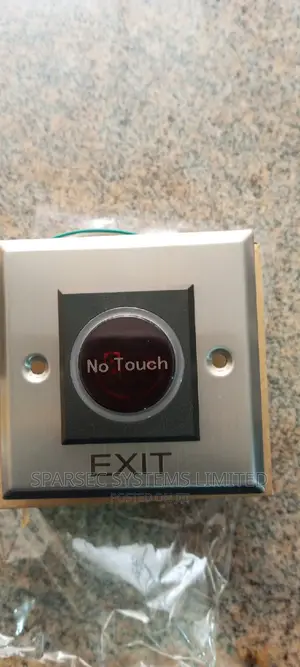 Infrared No Touch Exit Button