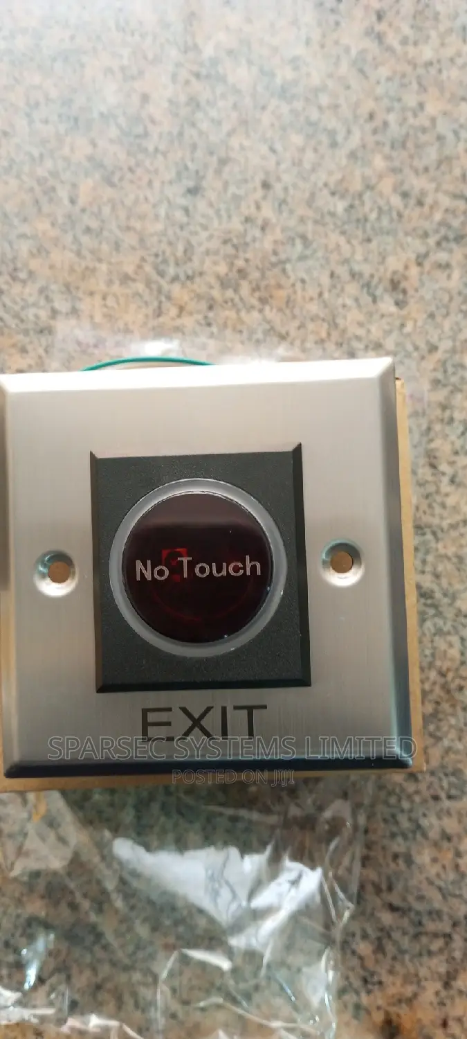 Infrared No Touch Exit Button