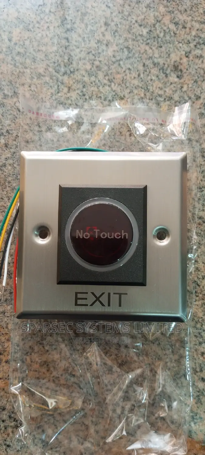Infrared No Touch Exit Button