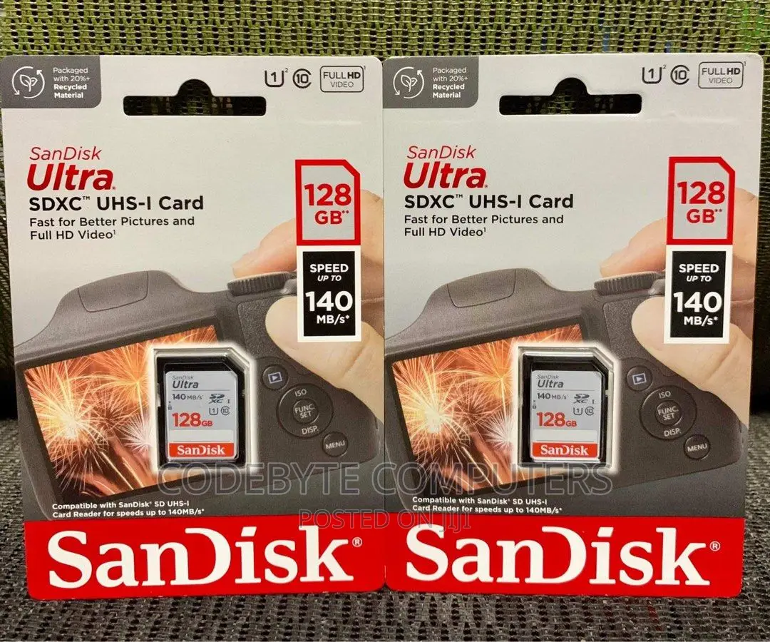 Sandisk Ultra SDXC 128GB
