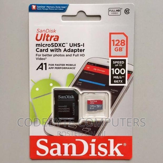 Micro SD Card 128GB Microsdxc UHS-I - main view
