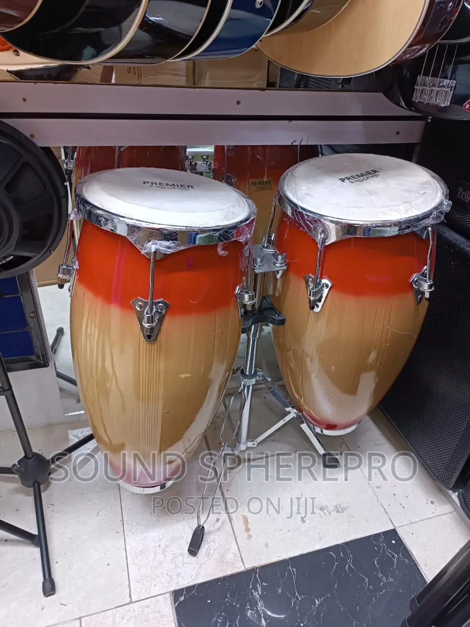 Imported Single Stand Conga Drum