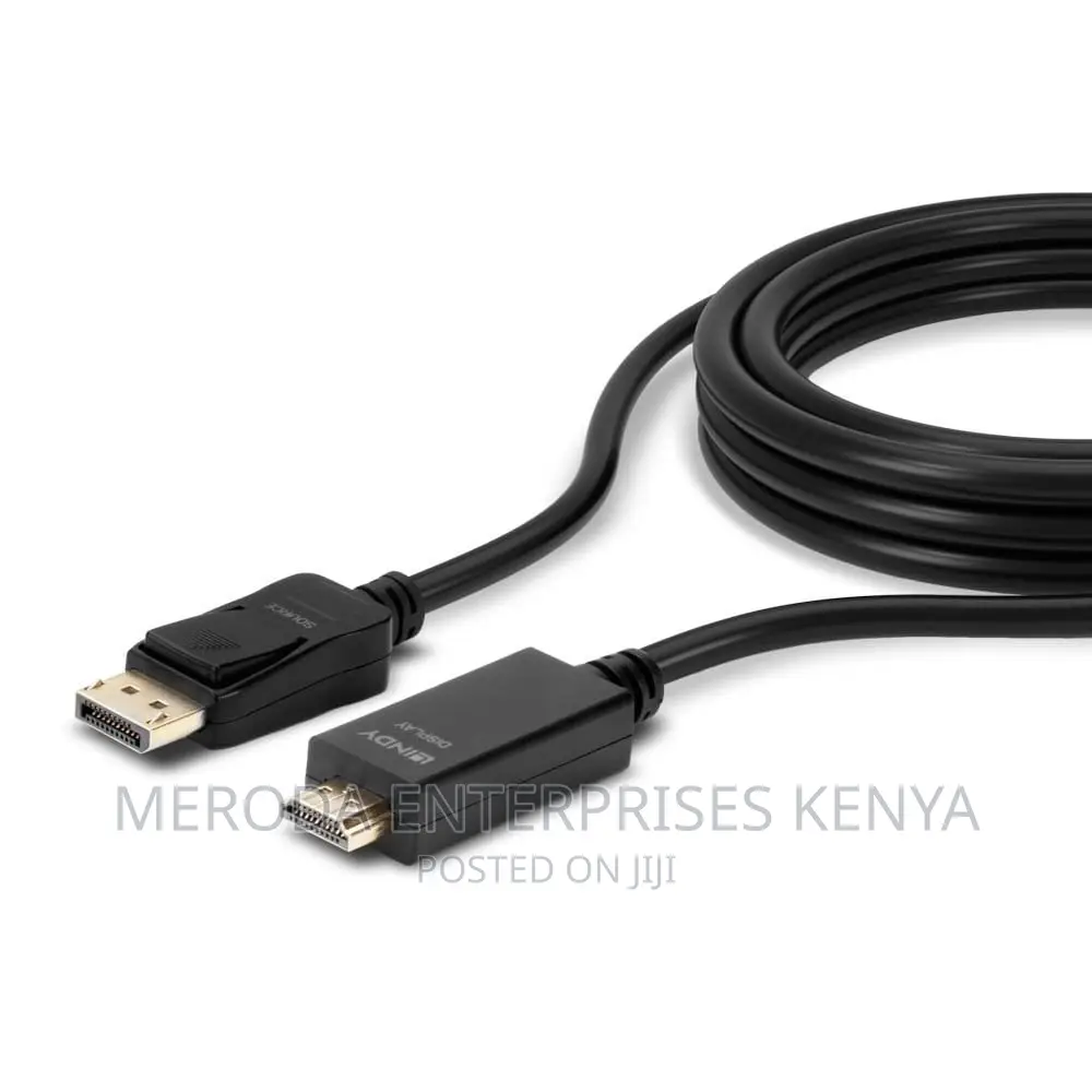 5m Displayport to Hdmi Cable