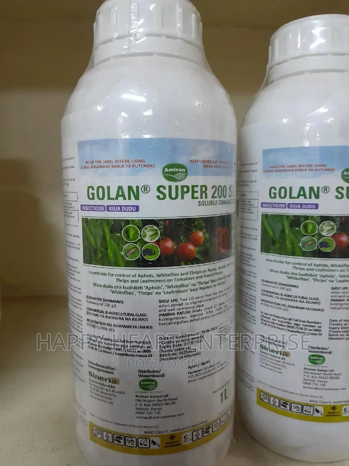 Golan Super 200sl 1litre Insecticide