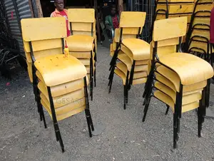 School Lockers With Chairs