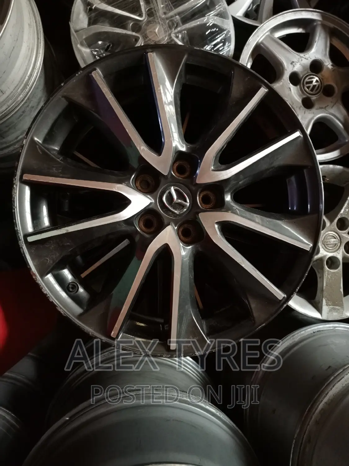Size 18 Inches Mazda Alloy Japan Rims Set