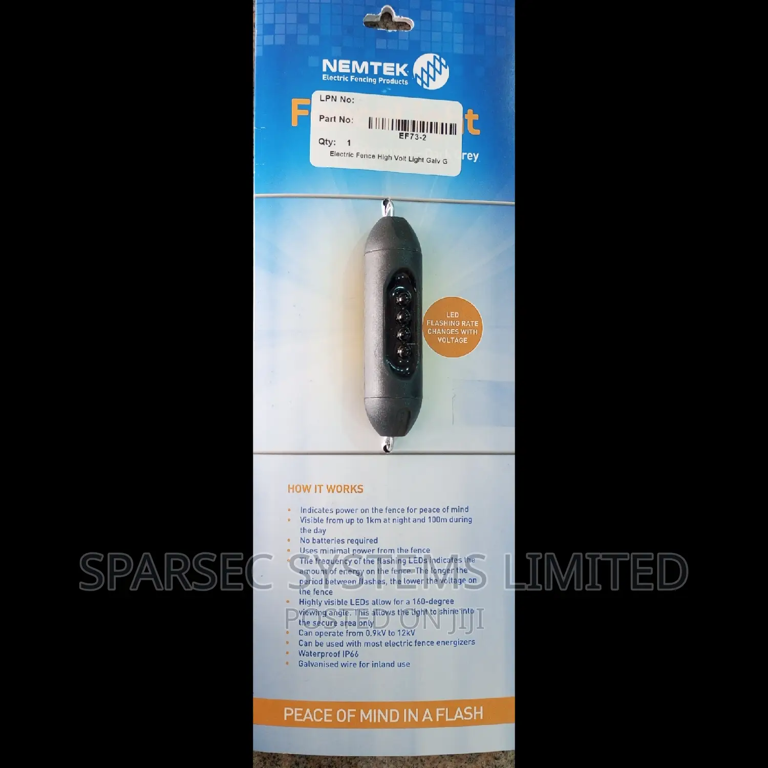 Nemtek Fence Light