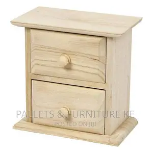 Wooden Nightstand 123