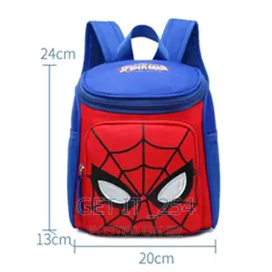 Spiderman Cartoon Theme School Bag 24*20*13 Cm