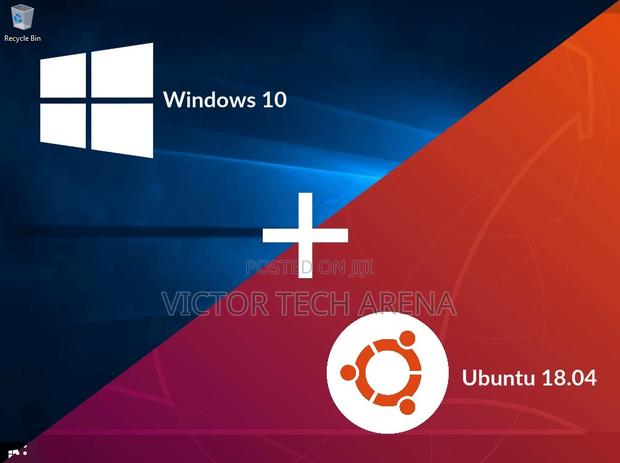 Run Ubuntu Alongside Windows 10 PRO - main view